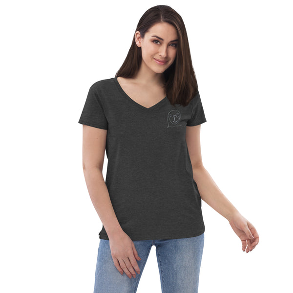 TFL-01 Women’s recycled v-neck t-shirt